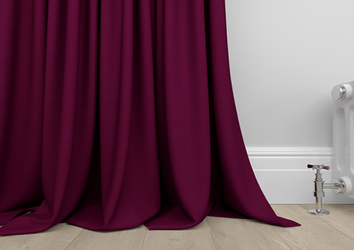 Faux Suede, Aubergine - Made to Measure Curtains - Image 6